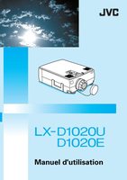 JVC LXD1020U Projector Operating Manual