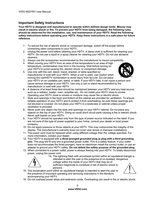 Vizio M221NV TV Operating Manual