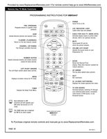 Zenith MBR3447 TV Operating Manual