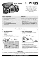 Philips MCI250 MCI250/37 MCI25037 Home Theater System Operating Manual