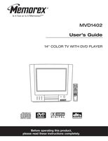 Memorex MVD1402 TV/DVD Combo Operating Manual