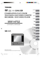 Toshiba MW14F52 WCSB2 Consumer Electronics Operating Manual