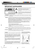 Toshiba wcfpn2 Consumer Electronics Operating Manual