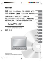 Toshiba MW26H82 wcsbh23 Consumer Electronics Operating Manual