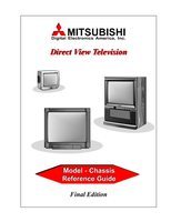 Mitsubishi CS1971 TV Operating Manual