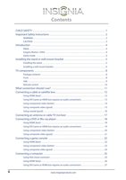 Insignia NS50L440NA14 TV Operating Manual