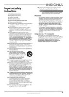 Insignia NSSB314OM TV Operating Manual