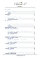 Insignia NS32D20SNA14OM TV Operating Manual