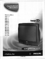 Philips PA0113C PA0127C PA0132C TV Operating Manual