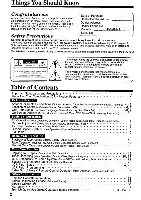 Panasonic PVM2047 TV/VCR Combo Operating Manual