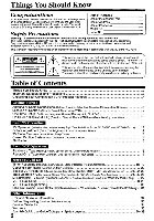 Panasonic PVM2048 PVM2058 TV/VCR Combo Operating Manual