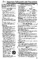 Panasonic PVM2768 TV/VCR Combo Operating Manual