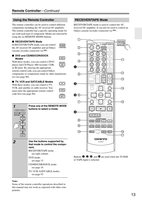 Onkyo RC682MOM Universal Remote Control Operating Manual