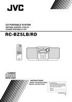 JVC RCBZ5 RCBZ5LB RCBZ5RD CD Player Operating Manual