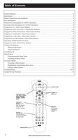 RCA RCU800 codes RCU800M TV Operating Manual