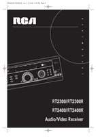 RCA RT2300 RT2300R RT2400 DVD Player Operating Manual