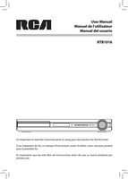 RCA RTB1016 Home Theater System Operating Manual