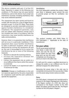 RCA RTD3133HOM DVD Player Operating Manual