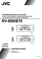 JVC RVB70 RVB90 Audio System Operating Manual