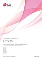 LG 19LD350CUA 22LD350CUA 32LD320-UA TV Operating Manual