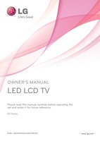 LG 47G2 TV Operating Manual