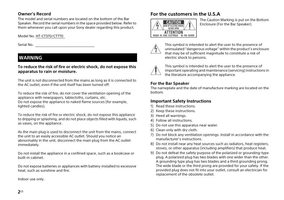 Sony SA-CT770 Audio System Operating Manual