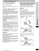 Technics SADA10 SADA8 Audio/Video Receiver Operating Manual