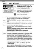 Toshiba SD3980 SD3980SC SD3980SU DVD Player Operating Manual