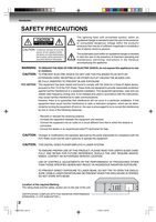 Toshiba SDKV550 SDKV550SU SER0220 DVD/VCR Combo Player Operating Manual