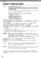 Toshiba SDP1200 SDP1400 Consumer Electronics Operating Manual