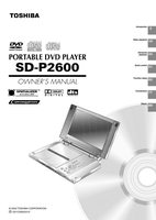 Toshiba SDP2600OM DVD Player Operating Manual