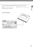 Toshiba SDP5000 SDP7000 TV/DVD Combo Operating Manual