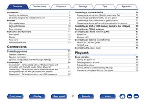 Marantz SR5010 Audio/Video Receiver Operating Manual