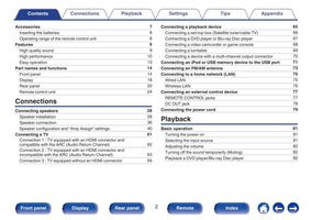 Marantz SR6010 Audio/Video Receiver Operating Manual