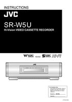 JVC SRW5 SRW5U SRW7 VCR Operating Manual