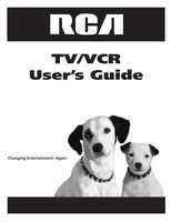 RCA T20TF668 T27TF668 TV Operating Manual