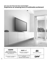 Panasonic TCL32G1 TCL37G1 TV Operating Manual