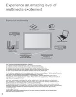 Panasonic TCL32U3OM TV Operating Manual