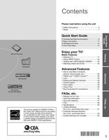 Panasonic TCP42C2OM TV Operating Manual