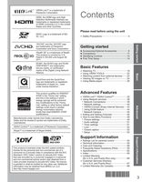 Panasonic TCP42ST30 TCP46ST30 TCP50ST30 TV Operating Manual