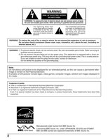 Panasonic TH37PA20 TH42PA20 TH42PA20U TV Operating Manual