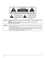 Panasonic TH37PR10U TH42PR10U TV Operating Manual