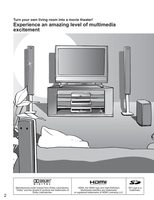 Panasonic TH37PX60U TH42PX60U TH42PX60X TV Operating Manual