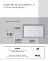 Panasonic TH42LRU20OM TV Operating Manual