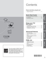 Panasonic TH42LRU20OM TV Operating Manual