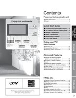 Panasonic TH42PE77UOM TV Operating Manual