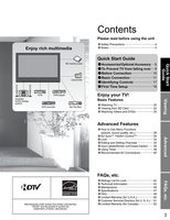 Panasonic TH42PX75OM TV Operating Manual