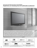 Panasonic TH46PZ850UOM TV Operating Manual