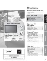 Panasonic TH50PZ85UOM TV Operating Manual