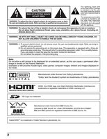 Panasonic TH42XVS30 TH50XVS30 TH50XVS30U TV Operating Manual